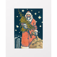 Santa with Tree & Sack