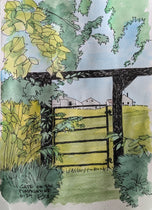 Gate on the Pumpkin Vine